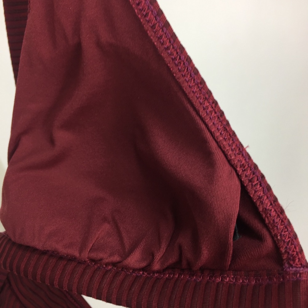 La Blanca Swimwear Cross Back Top Crimson 8 - Picture 14 of 15